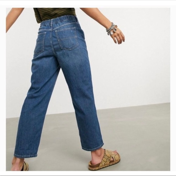 NWT Free People Chloe Baby Barrel Jeans Women’s Size S - Picture 2 of 11